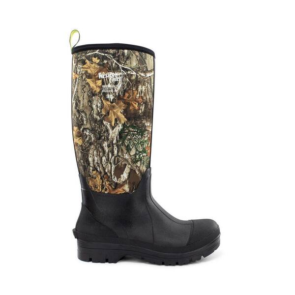 Men's 365 Realtree Tall Neoprene Cold Weather Boots, Camo, 11