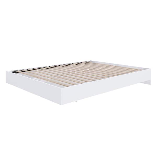 Nexera Acapella Full Size Platform Bed 345403 - The Home Depot