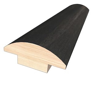 Shadow Gray 0.445 in. Thick x 1-1/2 in. Width x 78 in. Length Hardwood T-Molding