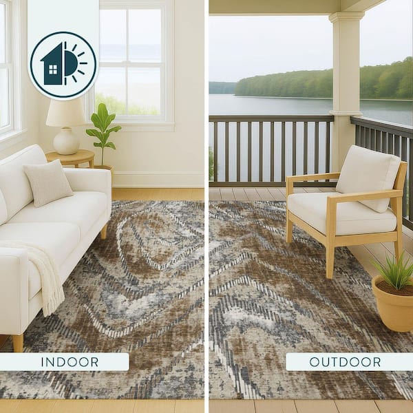 Addison Rugs Chantille Machine Washable Indoor/Outdoor Abstract