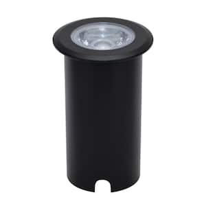 10-Watt Inground Landscape 750 Lumen Black Hardwired Integrated LED Well Light-Bright White 4000K