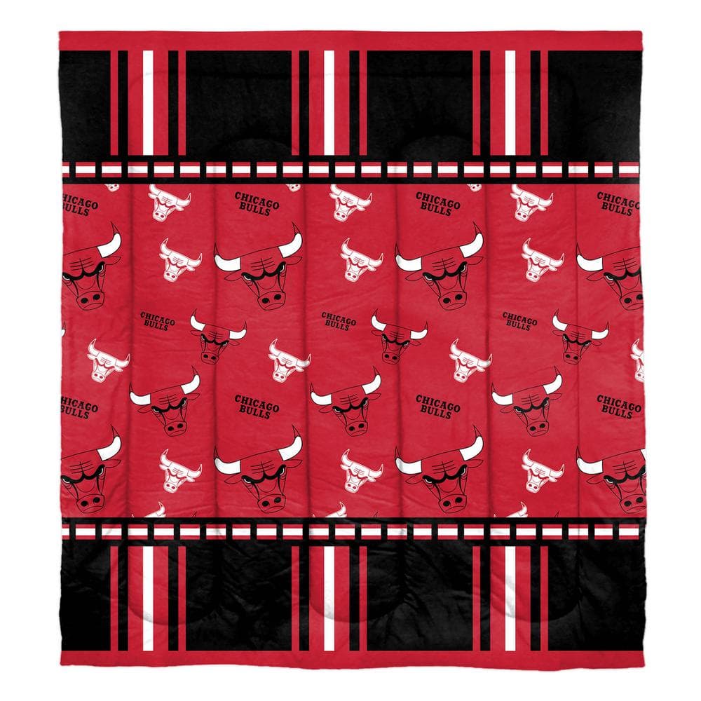 5-Piece Multi Colored Bulls Rotary Full Size Bed In a Bag Set