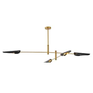 Everleigh 4-Light Gold Chandelier