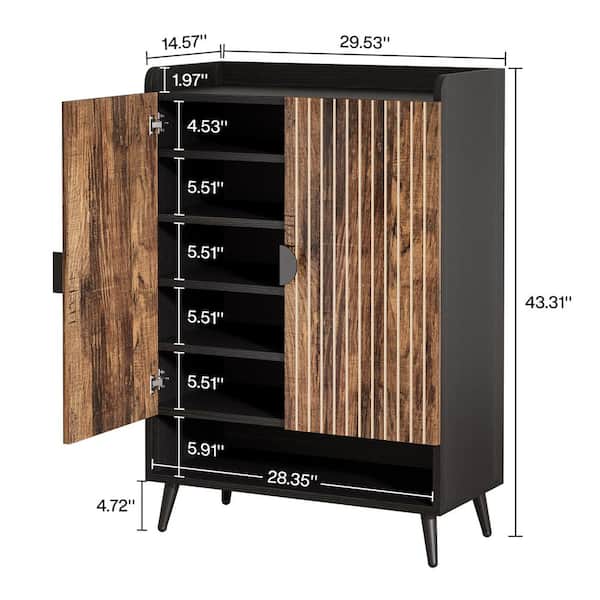 TRIBESIGNS WAY TO ORIGIN Cezalinda 43 in. H x 30 in. W Brown and