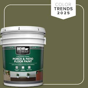 5 gal. #PPU9-24 Amazon Jungle Low-Lustre Enamel Interior/Exterior Porch and Patio Floor Paint