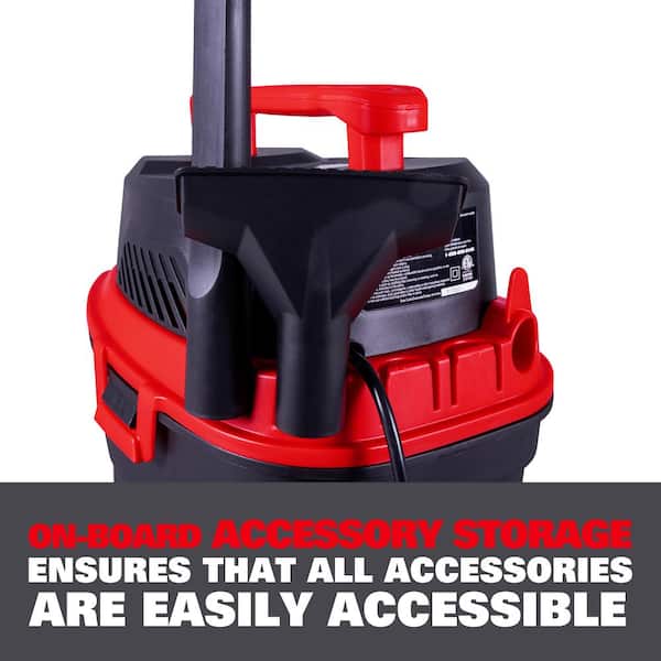 3 Gal. 3 HP Poly Wet/Dry Vac