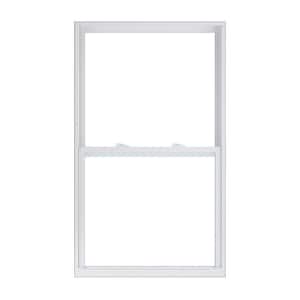 32 in. x 54 in. 50 Series Low-E Argon Glass Single Hung White Vinyl Replacement Window, Screen Incl
