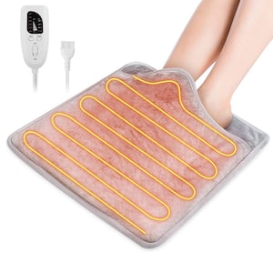 Electric Foot Warmer Heater Fast Heating Pad Cushion Mat Machine Washable