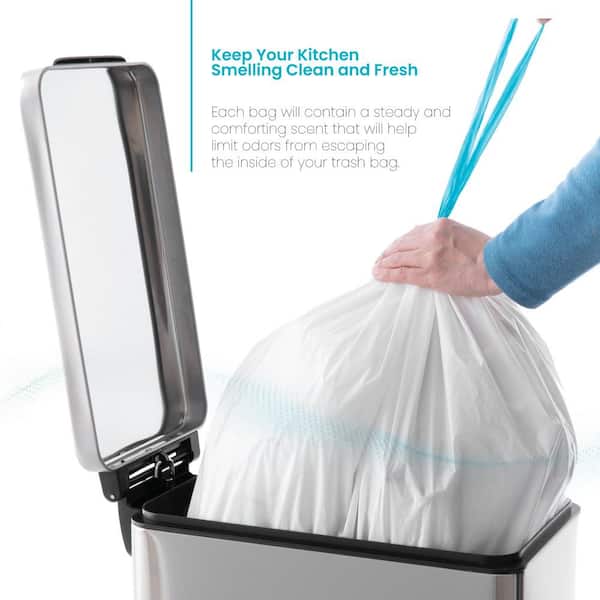 VINTAGE Glad Handle Tie Tall Kitchen Garbage/Trash Bags - 20 Pack  (complete)