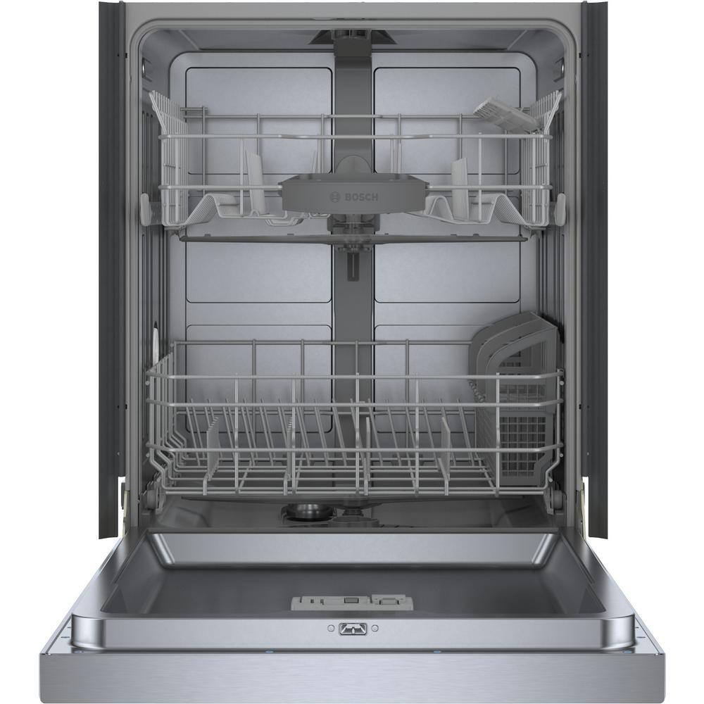 24" Stainless Steel Front Control Built-In Dishwasher