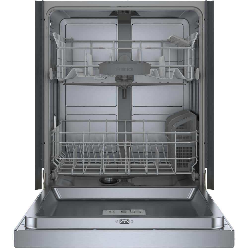 24" Stainless Steel Front Control Built-In Dishwasher