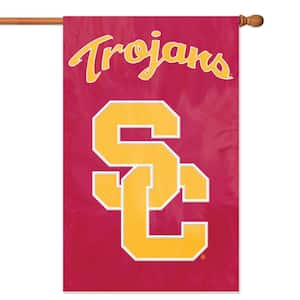 USC Trojans Applique Banner Flag