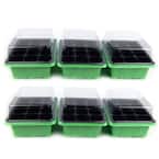 12-Plant Germination Tray and Dome (6-Pack)