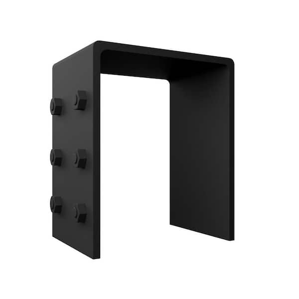 Ekena Millwork HeritageTimber 10 in. x 8 in. x 1 ft. Smooth Faux Wood Beam Strap