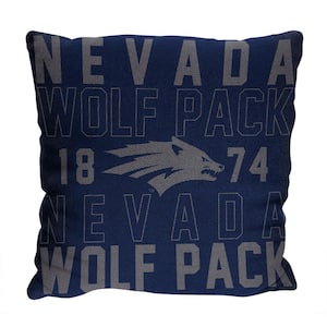 NCAA Nevada Reno Multi-Color Stacked Pillow