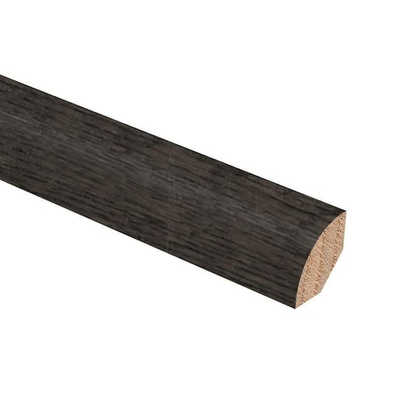 Zamma Oak Shale 3/4 in. Thick x 3/4 in. Wide x 94 in. Length Hardwood Quarter Round Molding