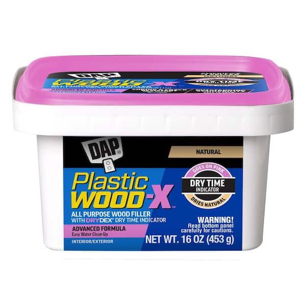 Plastic Wood-X with DryDex 16 oz. All Purpose Wood Filler (8-Pack)