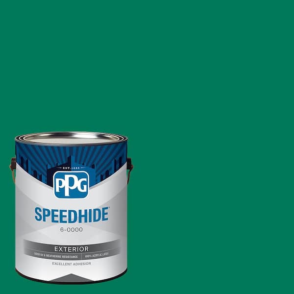 SPEEDHIDE 1 gal. PPG1228-7 Ivy League Flat Exterior Paint