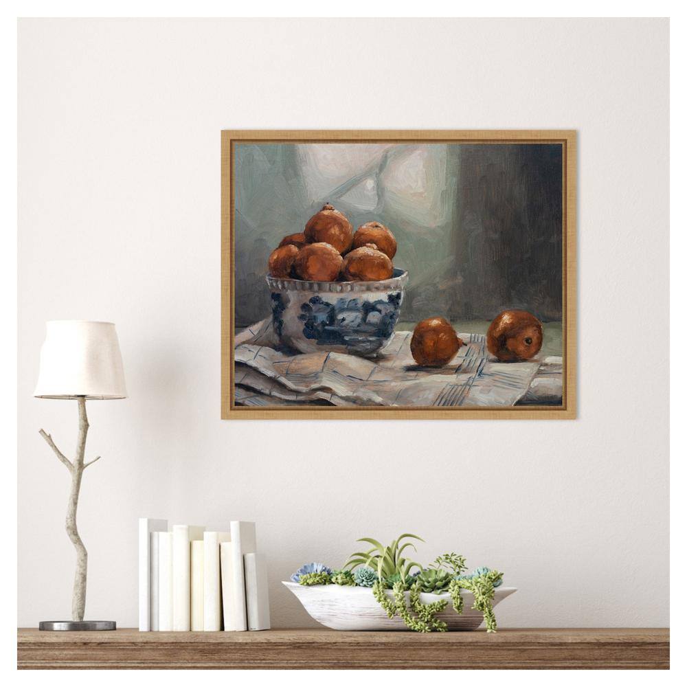 Marian Parsons Realism Art Brown Floater Frame Canvas Print