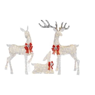 Home Accents Holiday 62 in Penguins with Christmas Tree Holiday Yard  Decoration TY337-1611-1 - The Home Depot