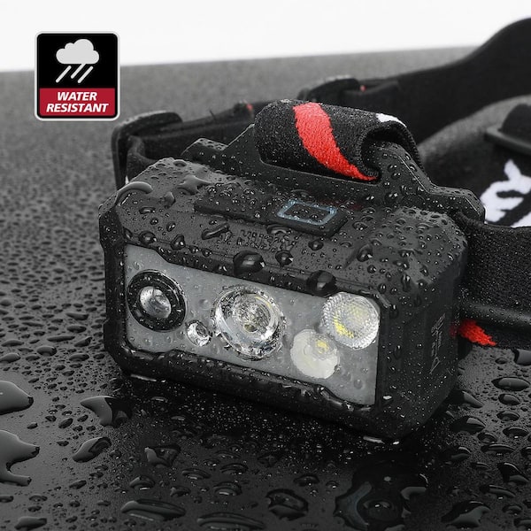 Husky 2200 Lumens Dual Power LED Rechargeable Autofocusing