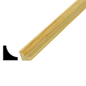 Alexandria Moulding WM93 3/4 in. x 3/4 in. Pine Cove Moulding