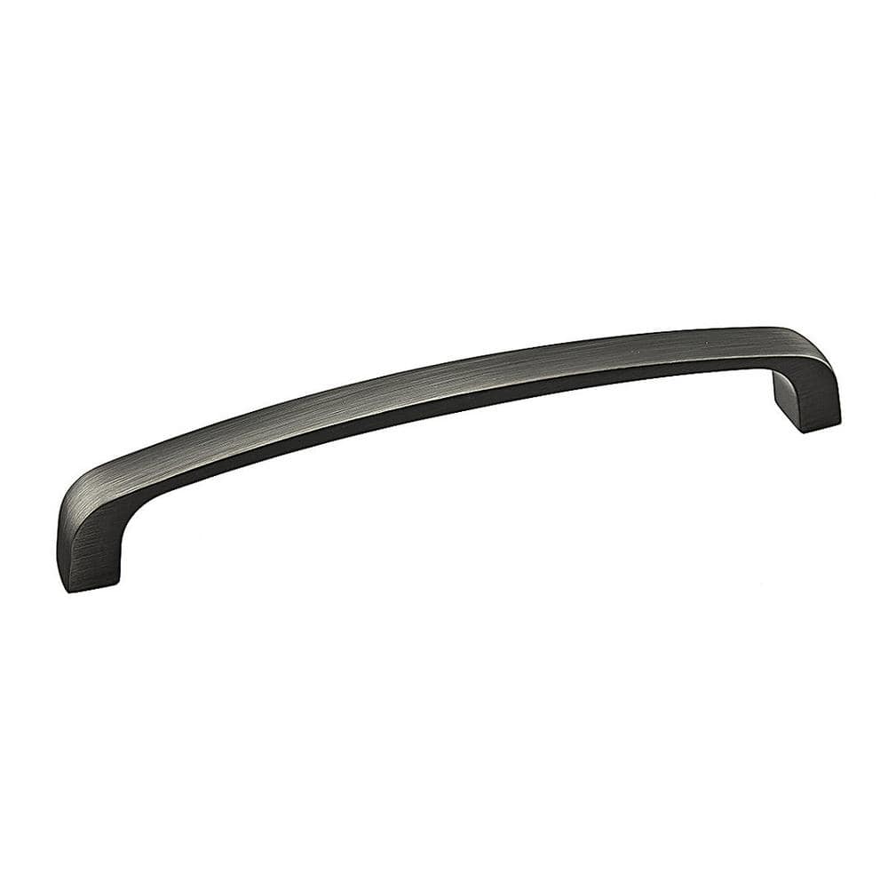 Woburn Collection 5-1/16 in. (128 mm) Modern Antique Nickel Curved Cabinet Bar Pull price history on PriceWatchPro
