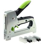 Heavy-Duty Triggerfire Cable Tacker Secures Low Voltage Coax/Ethernet Cable-UL Listed Insulated Staples Included