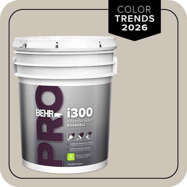 BEHR PRO 5 gal. #720C-3 Wheat Bread Eggshell Interior Paint