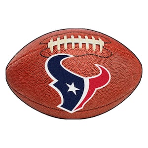 NFL Houston Texans Photorealistic 20.5 in. x 32.5 in Football Mat
