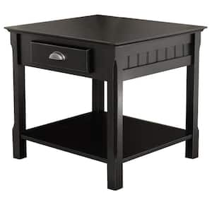 Timber Black End Table