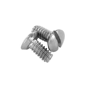 5/16 in. Long 6-32 Thread Replacement Wallplate Screws, Stainless Steel