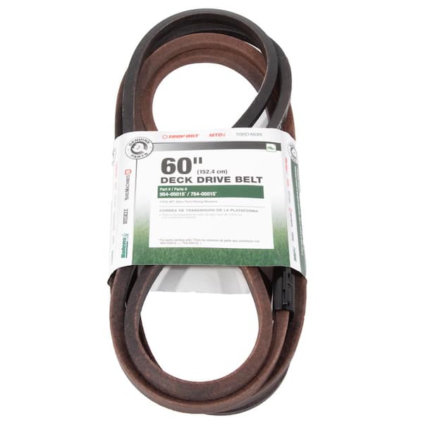 MTD Genuine Factory Parts Original Equipment Deck Drive Belt For Select 60 in. Zero Turn Riding Lawn Mowers OE # 954-05015 and 754-05015