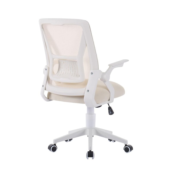VECELO Office Chair for Computer Task Work Fabric Swivel Ergonomic