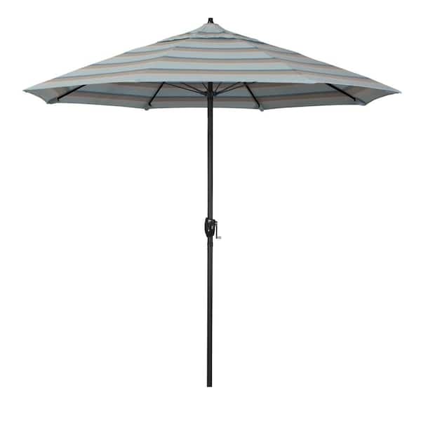 fully automatic 9 foot patio umbrella with sunbrella fabric 9ft Auto Tilt Our Sunbrella umbrella is ideal for both residential and commercial uses California Umbrella 9' Sunset Series