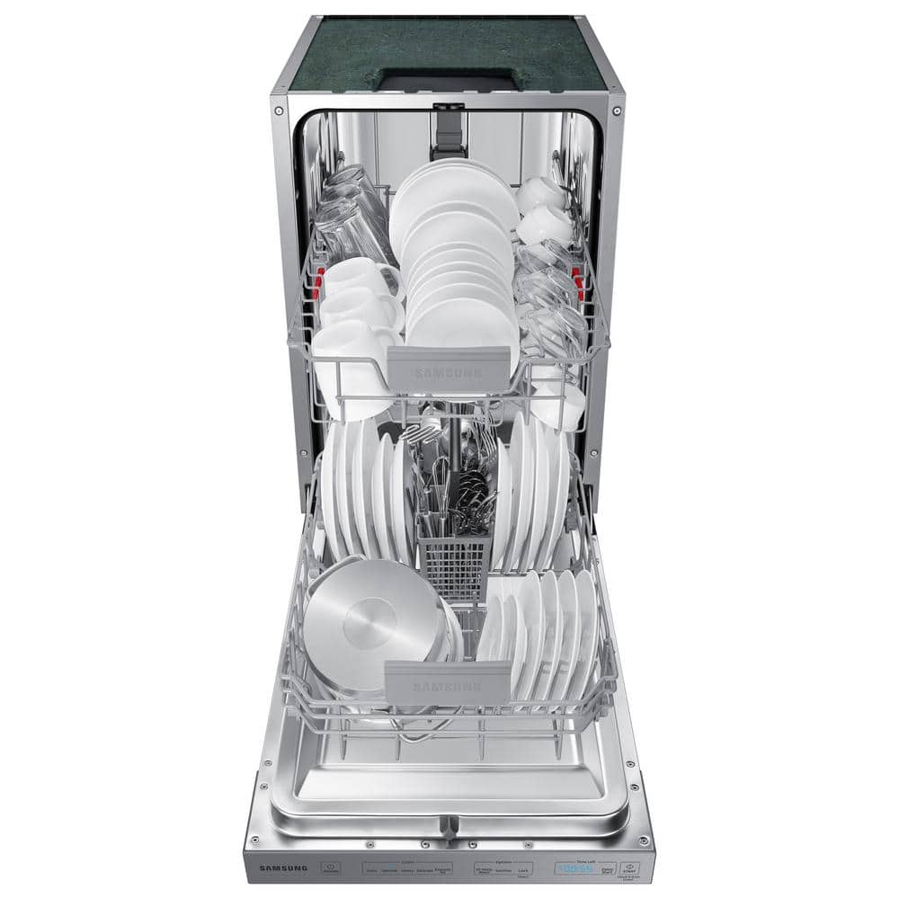 18-inch Stainless Steel Top Control Built-in Dishwasher