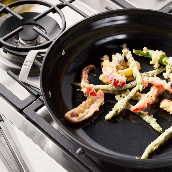 ZWILLING Motion Ceramic Hard Anodized 5 qt. Aluminum Nonstick Deep