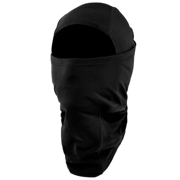 Ergodyne N-Ferno 6844 Black Dual Layer Balaclava Face Mask 6844
