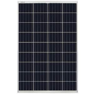 200 Watt Solar Panel Poly 2pc 100w Watts 12V RV Boat Home - 2 Pack