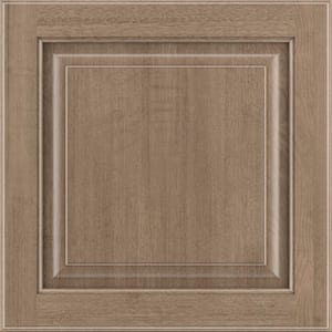 Portola 11 9/16 in. W x 3/4 in. D x 11 1/2 in. H in Maple Almond Cabinet Door Sample