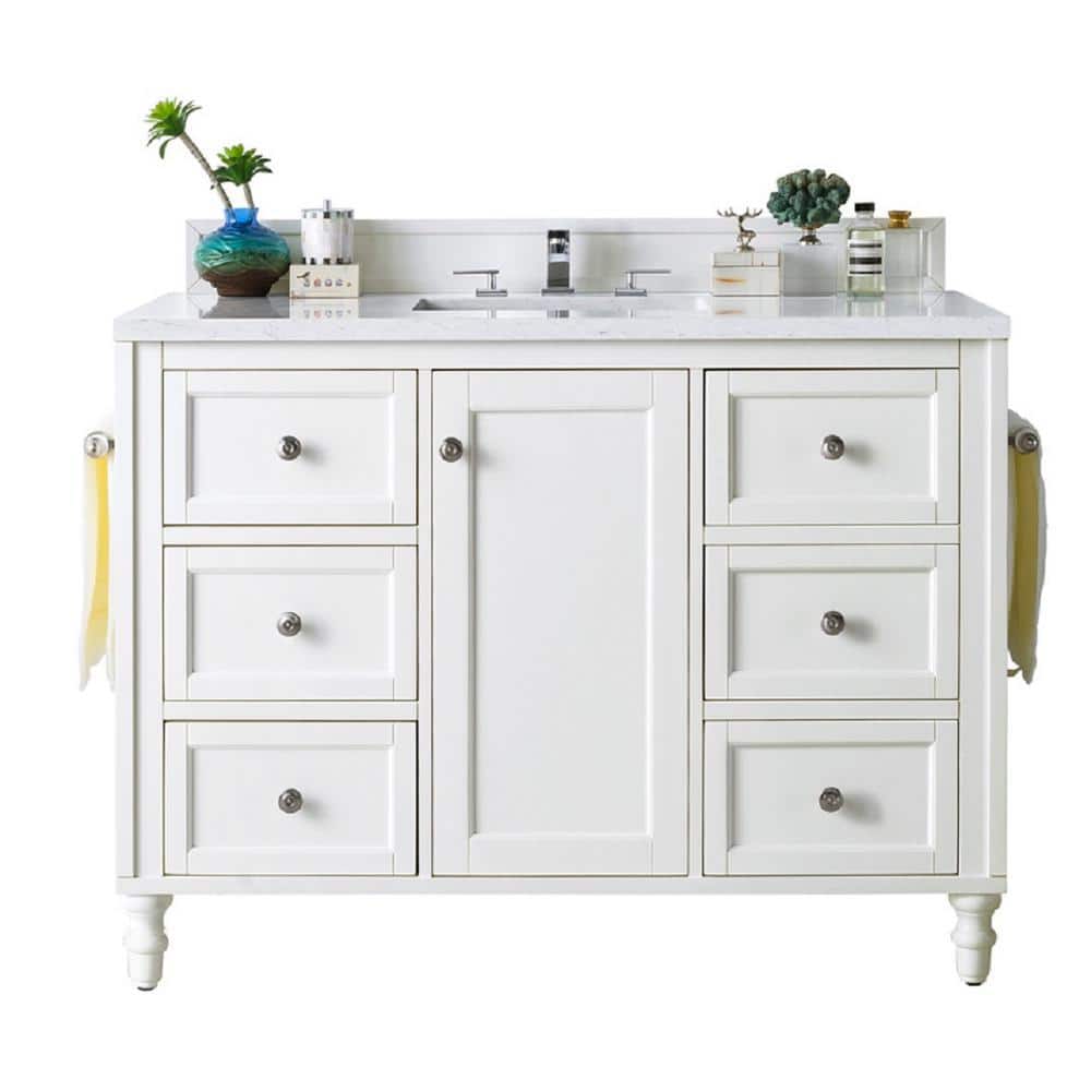 Copper Cove Encore 48 in. W x 23.5 in. D x 36.2 in. H Single Vanity in Brig