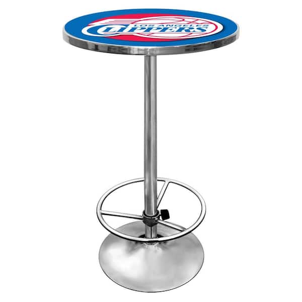 Trademark NBA Los Angeles Clippers Chrome Pub/Bar Table