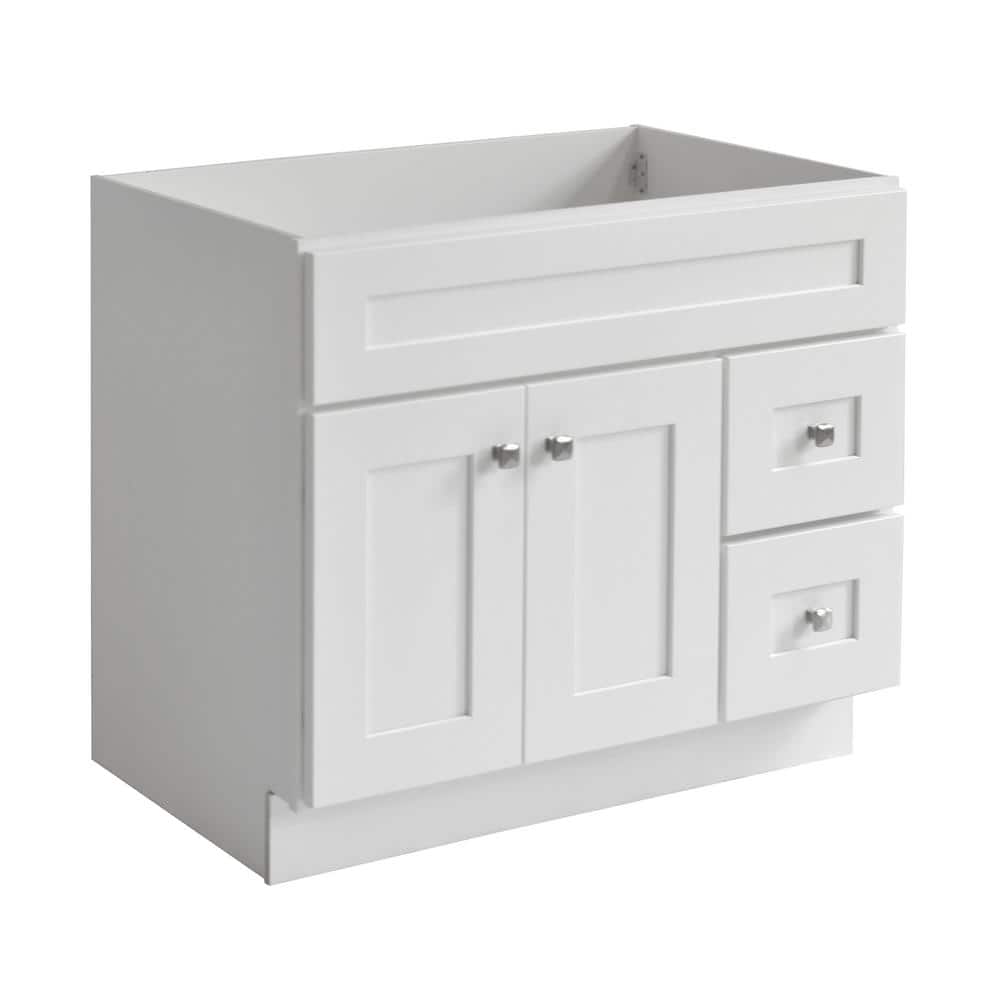Brookings 36 in. W x 21.73 in. D x 31.5 in. H Fully Assembled Bath Vanity C