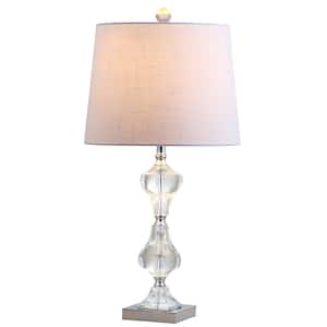 Chloe 26 in. Clear Crystal Table Lamp