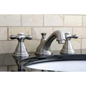 Royale 8 in. Widespread 2-Handle Bathroom Faucet in Brushed Nickel