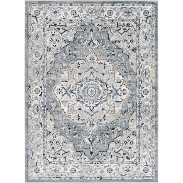 Artistic Weavers Hempstead Light Gray 8 ft. x 10 ft. Indoor Area Rug