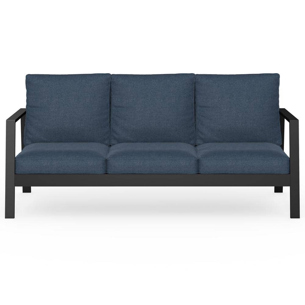 Aluminum Outdoor Couch with Blue Cushions price history on PriceWatchPro