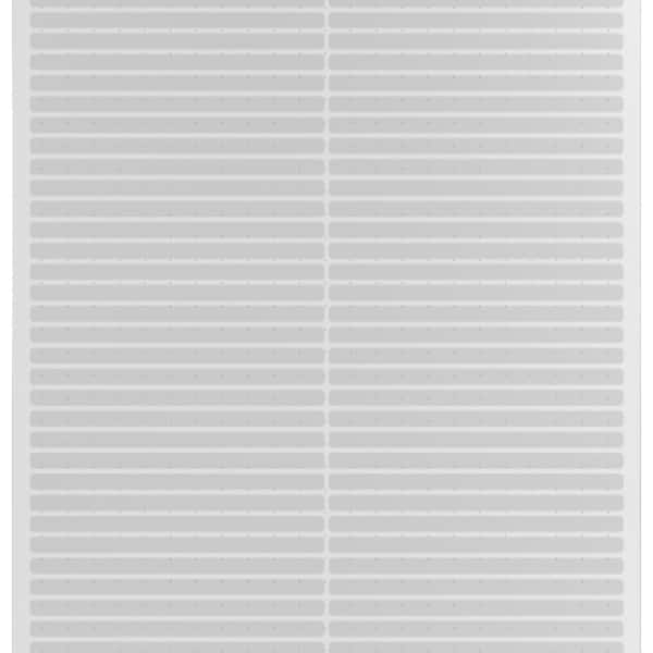 Unbranded Clear 27 in. W x 540 in. L Deep Pile Carpet Protective Stair Runner 101.25 sq. ft.