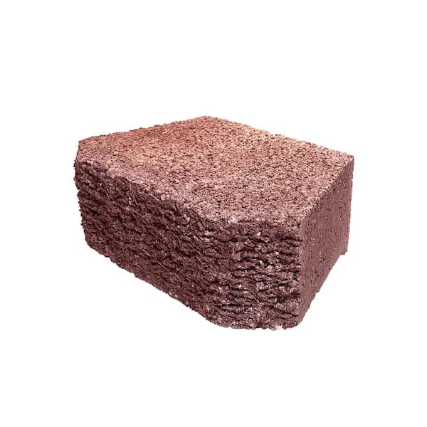 Master Windsor Red Garden Wall Block 4 in. x 12 in. x 7 in.