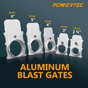 5 in. Aluminum Blast Gate (2-Pack)